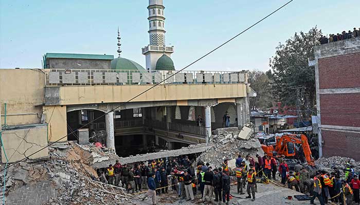 Peshawar mosque blast