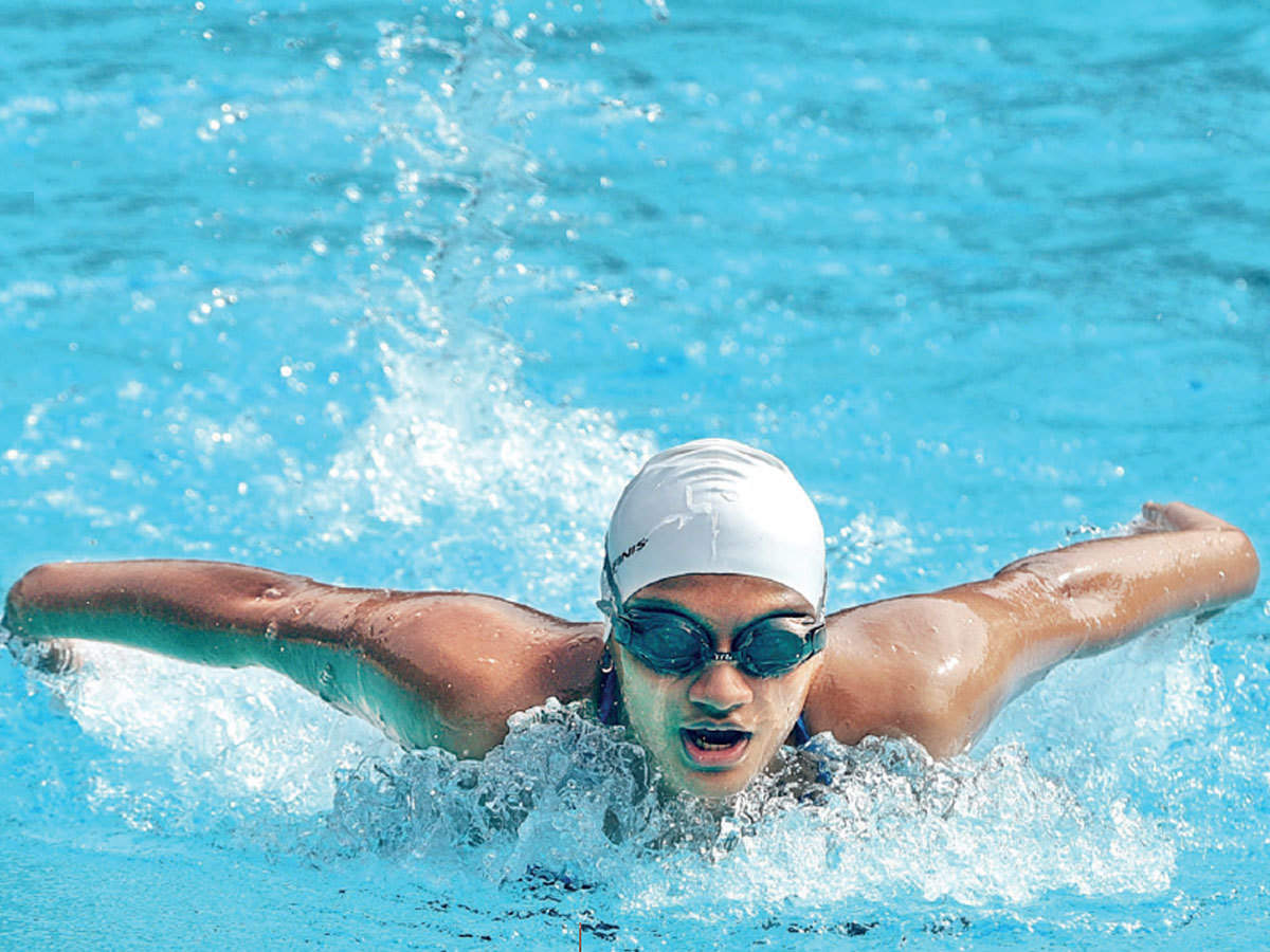 Swimmer Apeksha Fernandes