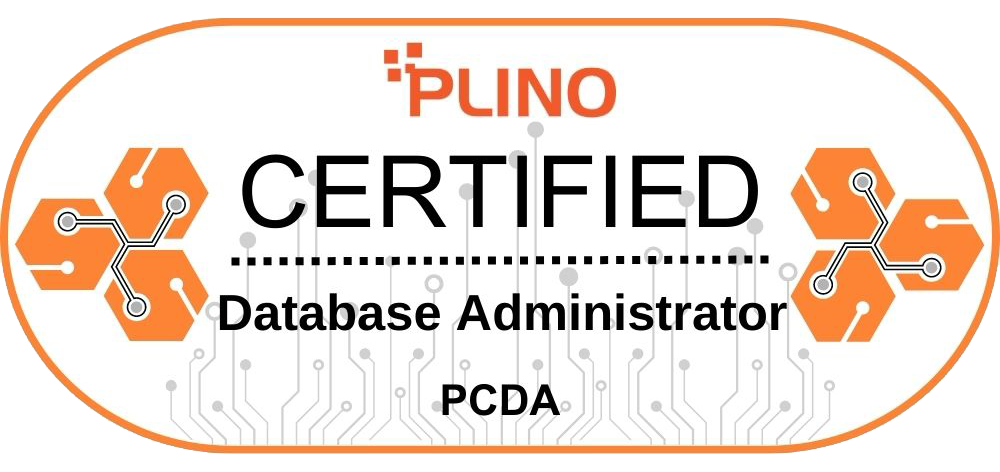 Plino Certified Database Administrator (PCDA)