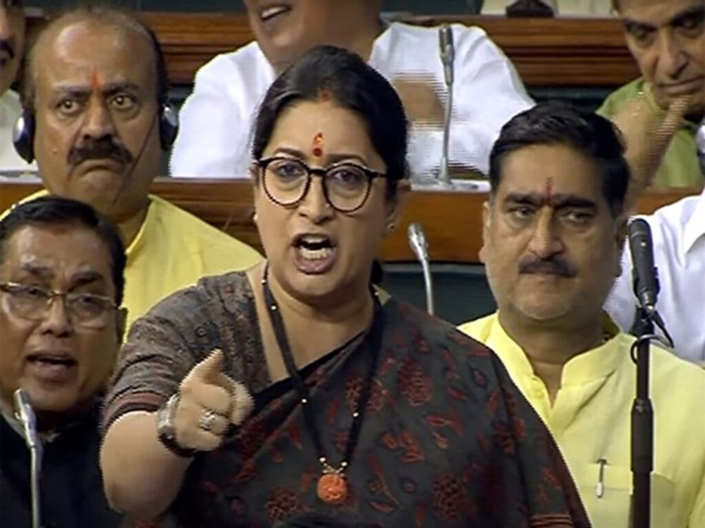 smriti irani