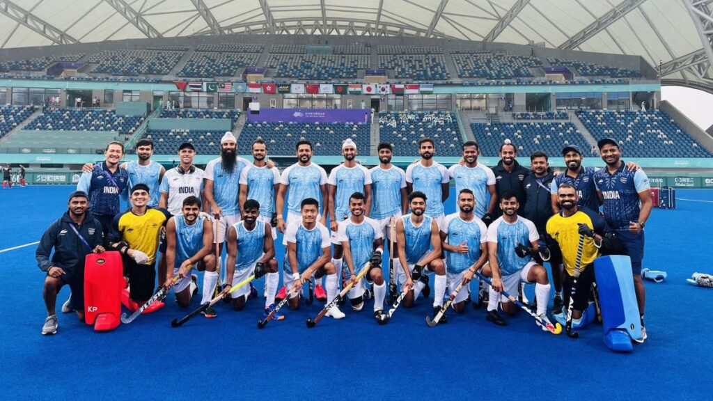 hockey indian mens team at asian games