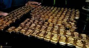 24-carat pure gold, with value of Rs 87.14 lakh