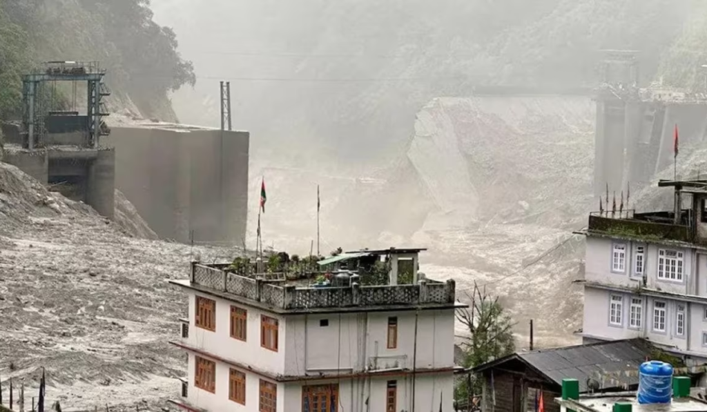 Sikkim flash floods