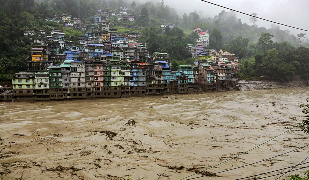 Sikkim flash floods