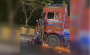 Hit-and-Run Incident Involving Truck in Hyderabad