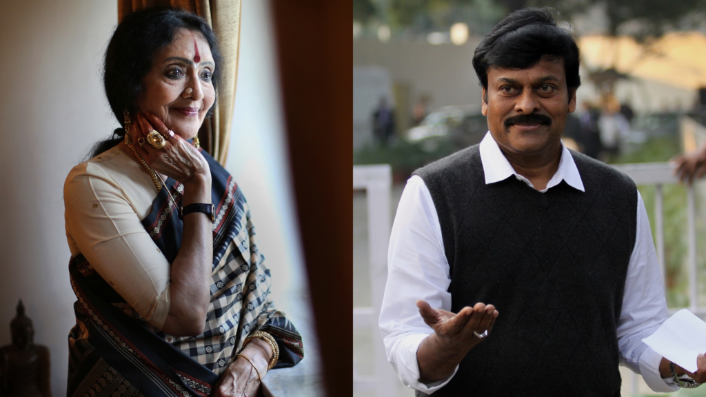 Chiranjeevi, Vyjayanthimala Elevated with Padma Vibhushan Recognition