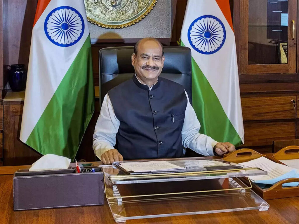 om birla filled nomination for loksabha