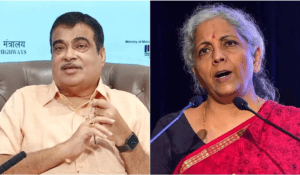 nitin gadkari and nirmala sitharaman