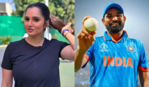 Sania Mirza and Mohammed Shami