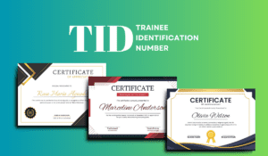 Trainee Identification Number (TID)