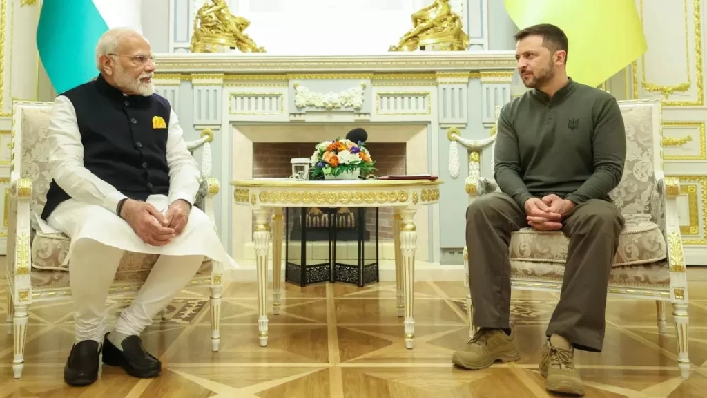 PM modi and Zelensky