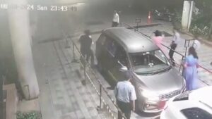 Ola Cab Driver Suplexed to Ground by Audi Owner for Bumping into Car