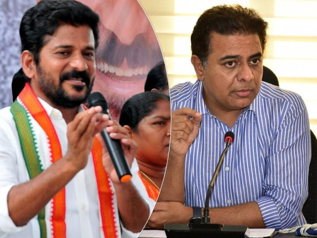 Revanth Reddy and KTR