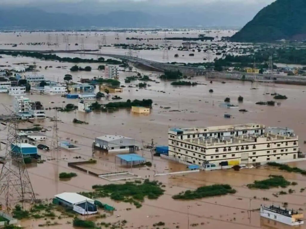 Telangana & AP flood