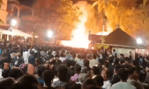 Kasaragod temple explosion