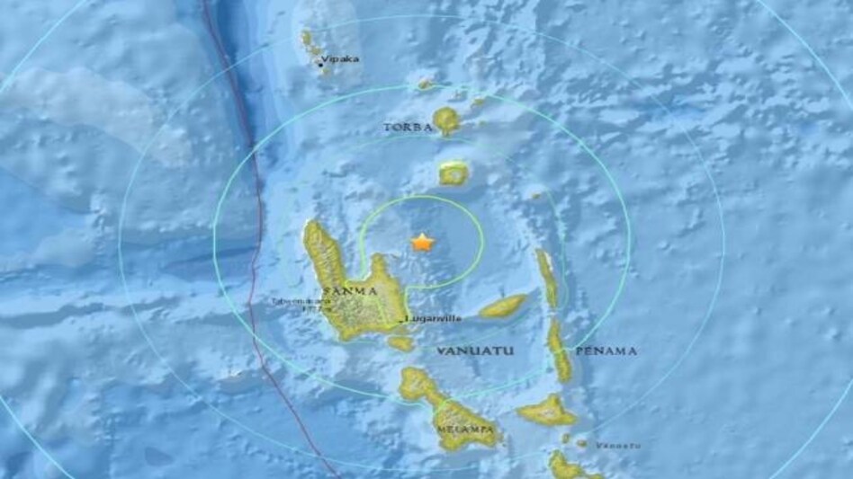 Vanutau Earthquake