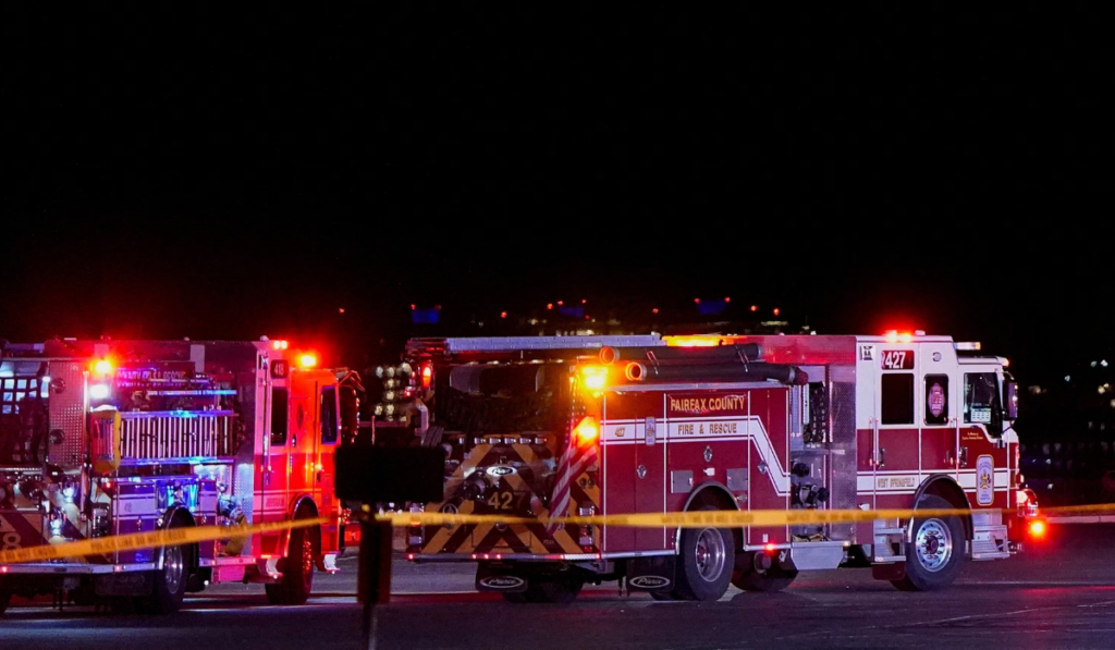 American Airlines Plane and Helicopter Crash Into Potomac River