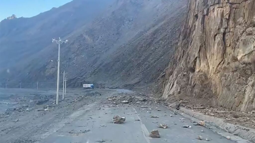 Earthquake in Tibet