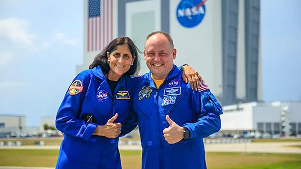 Sunita williams and butch wilmore
