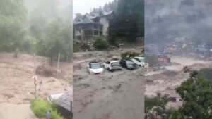 Cloud burst in Kullu