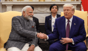 India PM Modi with US President Trump