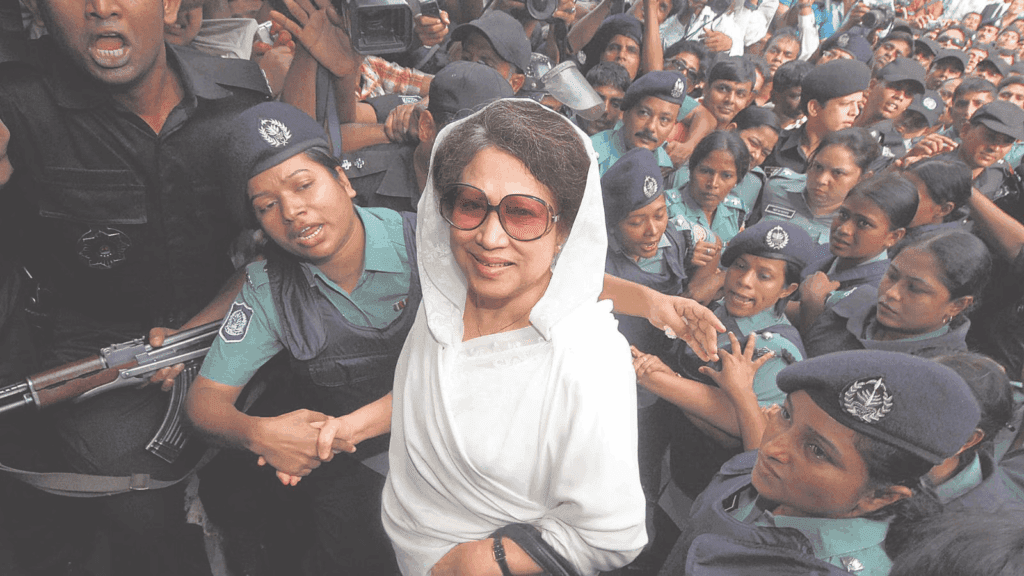 Khaleda Zia as Prime Minister of Bangladesh