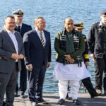 पनडुब्बी प्लांट विजिट, जर्मनी से डील लेकर लौटे राजनाथ