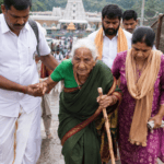 Karnataka’s 116-Year-Old Devotee Reaches Tirumala on Foot, CM Naidu Responds