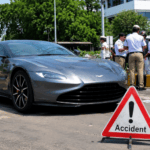Video: Andhra MP’s Son in Aston Martin After Crash; Injured Woman and Friend’s Distress Captured on Camera