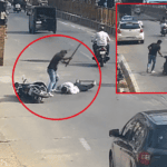 Maharashtra Man Chased, Run Over and Beaten to Death on Busy Road; CCTV Captures Brutal Murder
